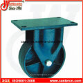 Heavy Duty Waste Bin Casters with Ductile Iron Wheel